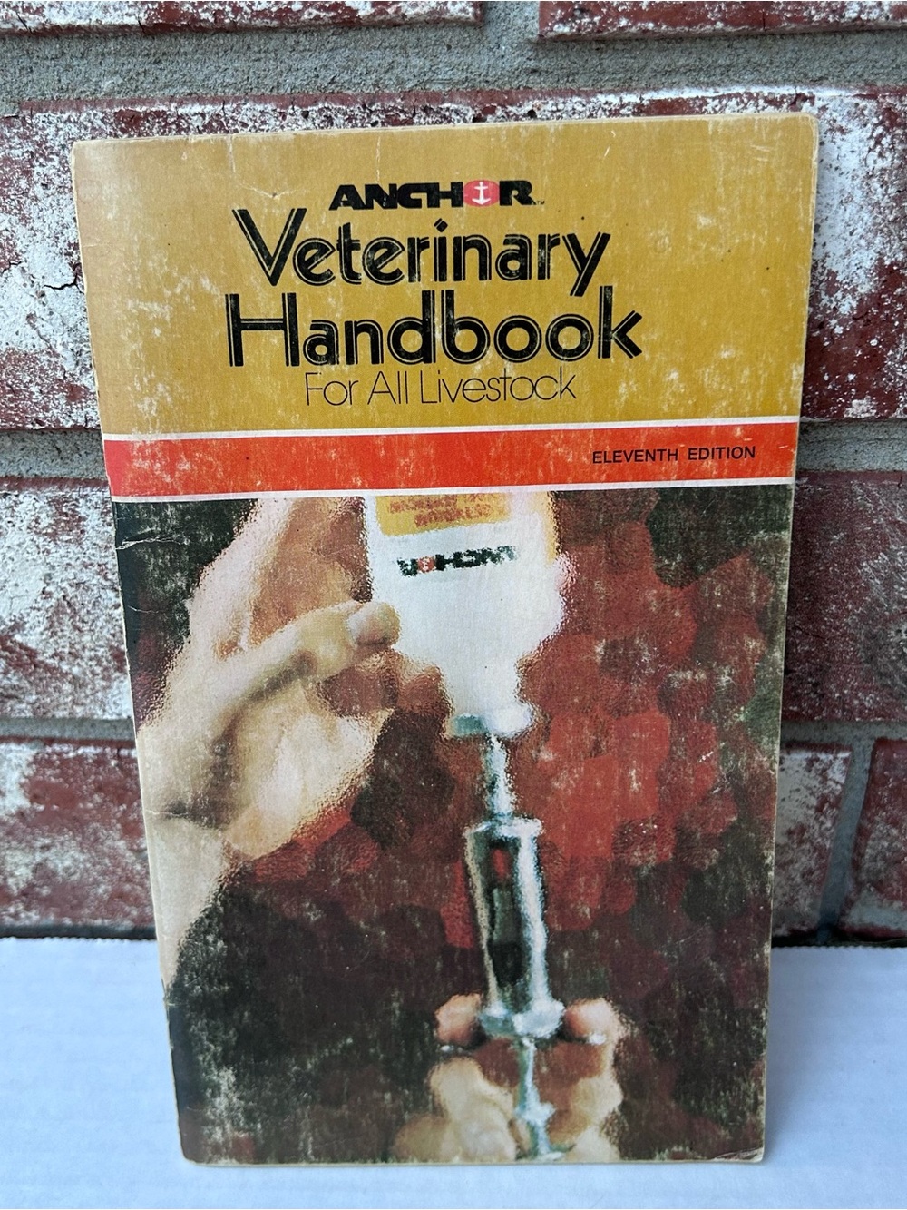 Anchor Veterinary Handbook For All Livestock 11th Edition Vintage 1974